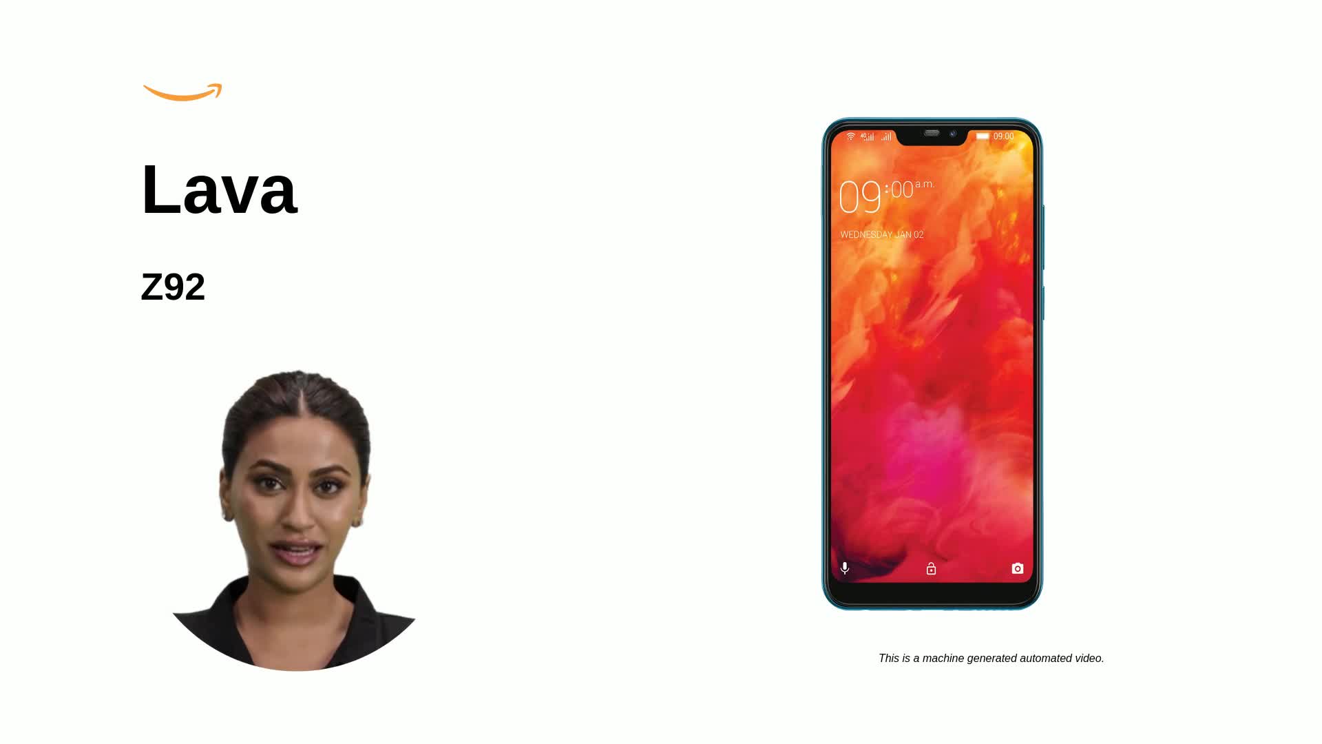 Lava Z92 (नीला, 3GB RAM, 32GB स्टोरेज) : Amazon.in